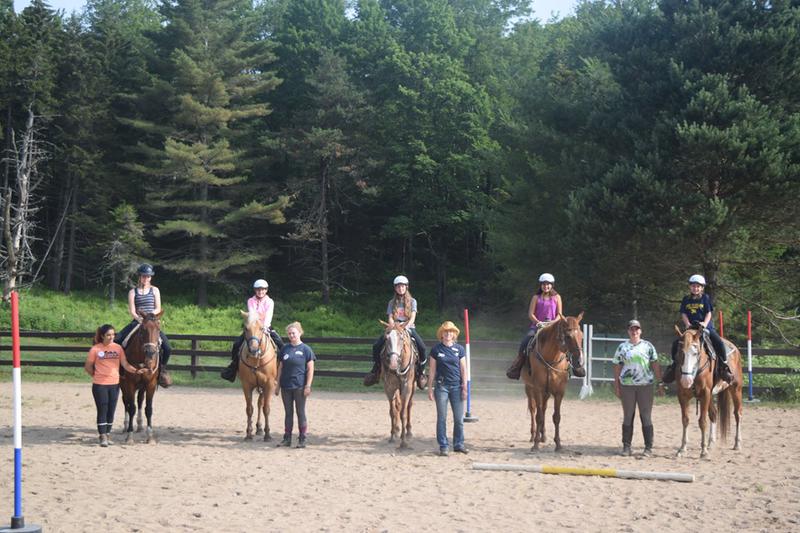 This time of the year we are just busy with horses all the time!! We